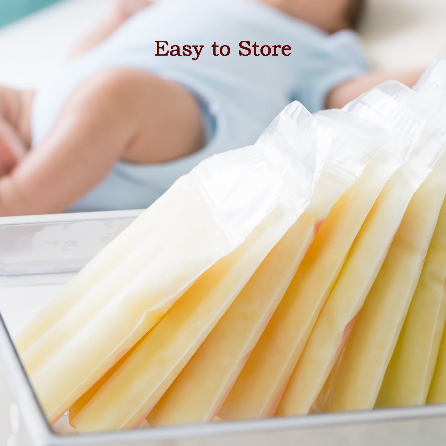 Breastmilk Storage Bags Double Zipper Seal (60 Pcs Set) Breastmilk Storage Bags Double Zipper Seal (60 Pcs Set)